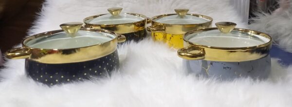 Soup Pot - 1.2L High-Quality Clay Heat-Resistant Casserole with Lid | Durable, High-Density, Wear-Resistant Glass Design - Image 7