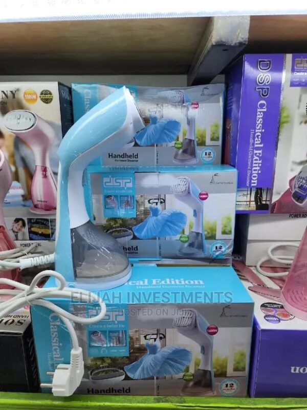 DSP Handheld Garment Steamer KD 1079 - 1400W Powerful Steam with Pump | Compact & Portable Design, 220ml Water Tank - Image 4