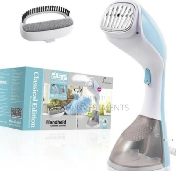 DSP Handheld Garment Steamer KD 1079 - 1400W Powerful Steam with Pump | Compact & Portable Design, 220ml Water Tank