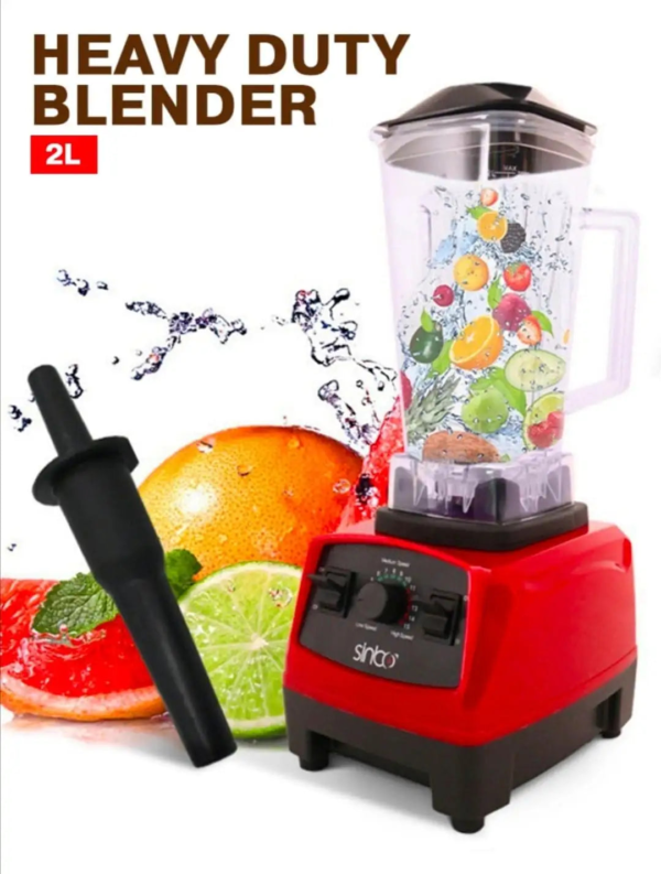 Sinbo - Premium Electric Blender & Chopper – German Engineered Precision for Effortless Cooking & Smoothies - 4500W - SC -1589