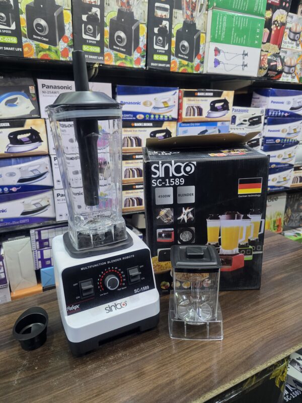 Sinbo - Premium Electric Blender & Chopper – German Engineered Precision for Effortless Cooking & Smoothies - 4500W - SC -1589 - Image 3